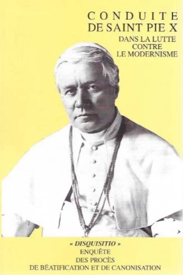Conduite de saint Pie X dans sa lutte contre le modernisme