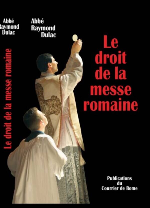 Le droit de la messe romaine